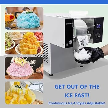 Amazon.com: 80/125/170KG/Day Snow Ice Machine, Snowflake Ice Maker
