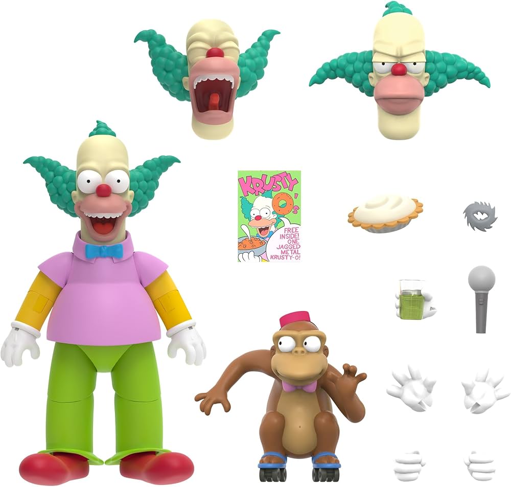 Amazon.co.jp: Super7 Ultimates The Simpsons Krusty The Clown - 7