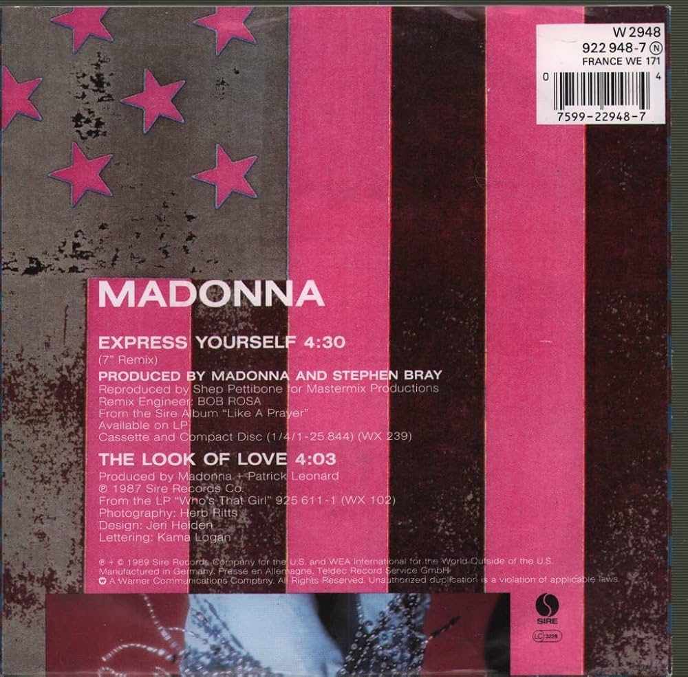 Madonna - Express Yourself - Amazon.com Music