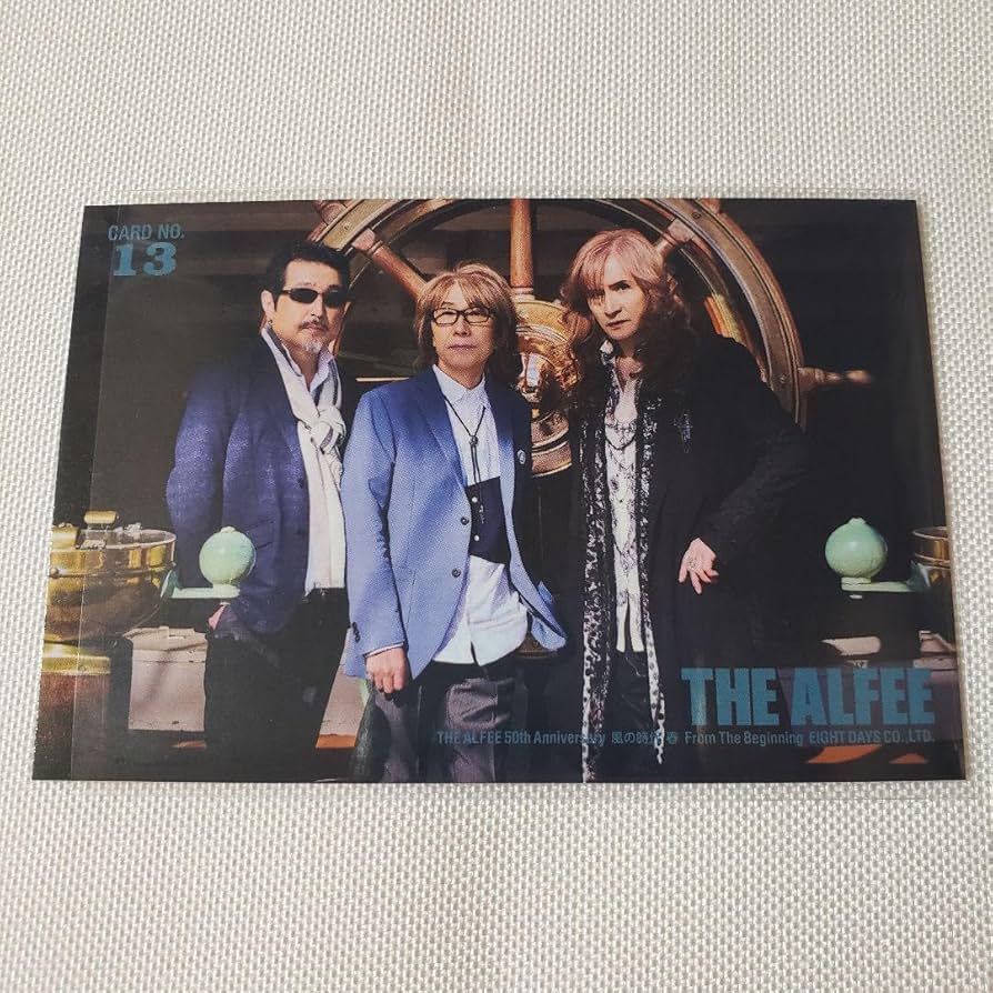 Amazon.co.jp: THE ALFEE 風の時代 春 2024 トレカ 13番 : おもちゃ