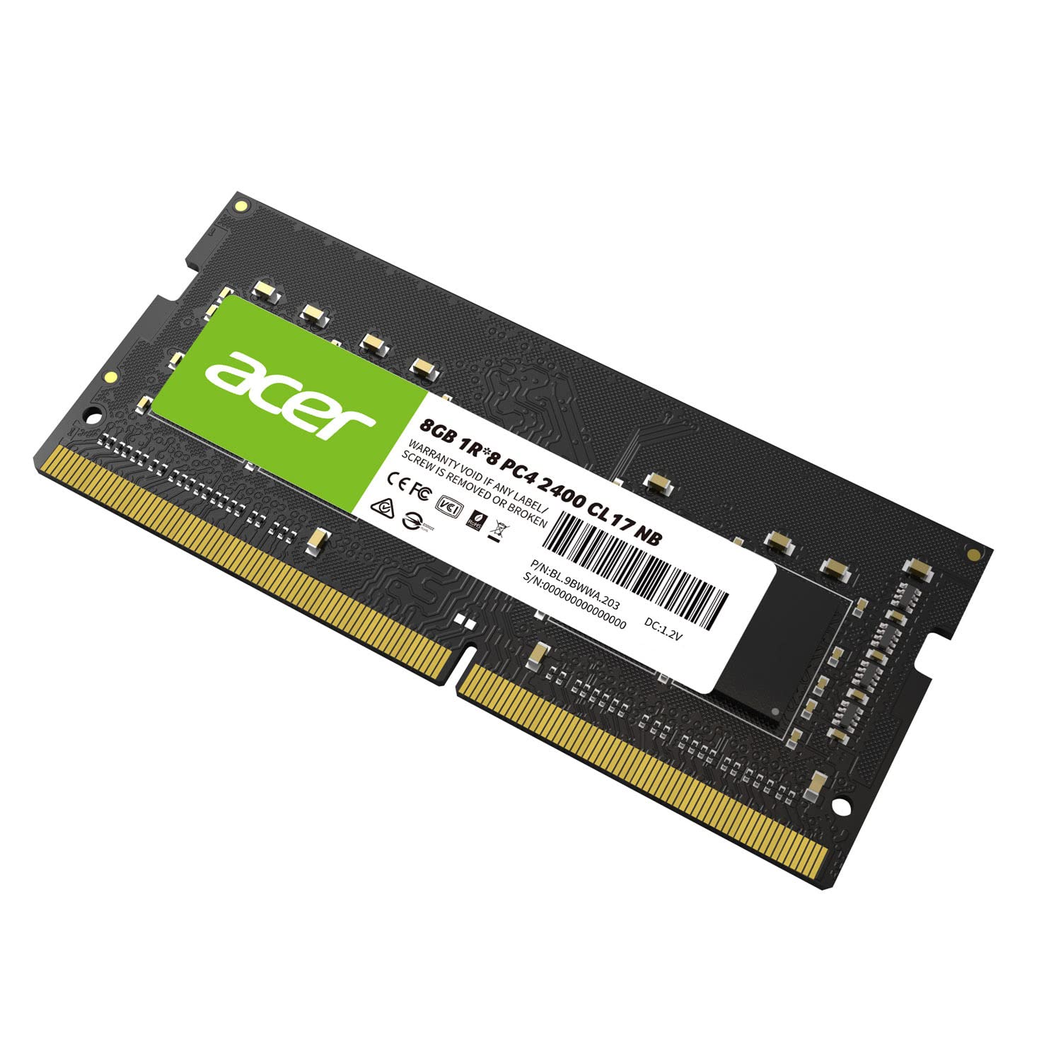 Amazon.co.jp: AcerノートPC用メモリ PC4-19200(DDR4-2400) 8GB DDR4