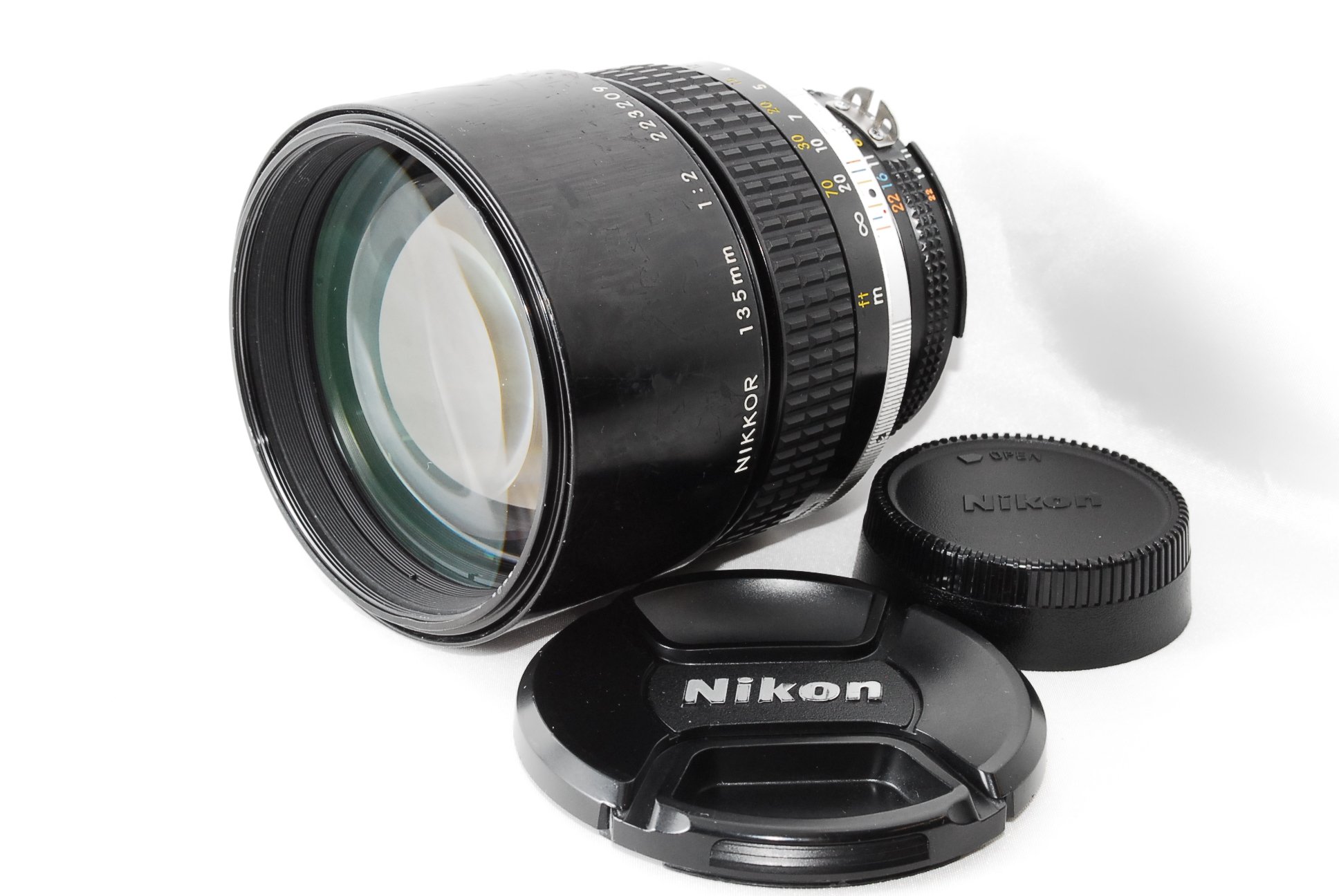 Amazon | Nikon ニコン Ai-S NIKKOR 135mm F2 | カメラ用アクセサリ