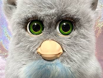 Amazon.co.jp: ファービー2 クラウディスカイ グレー×水色×緑目 英語版