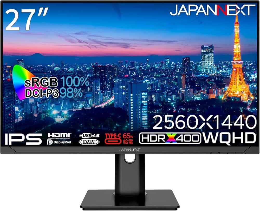 Amazon.co.jp: 【Amazon.co.jp限定】 JAPANNEXT 27インチ モニター