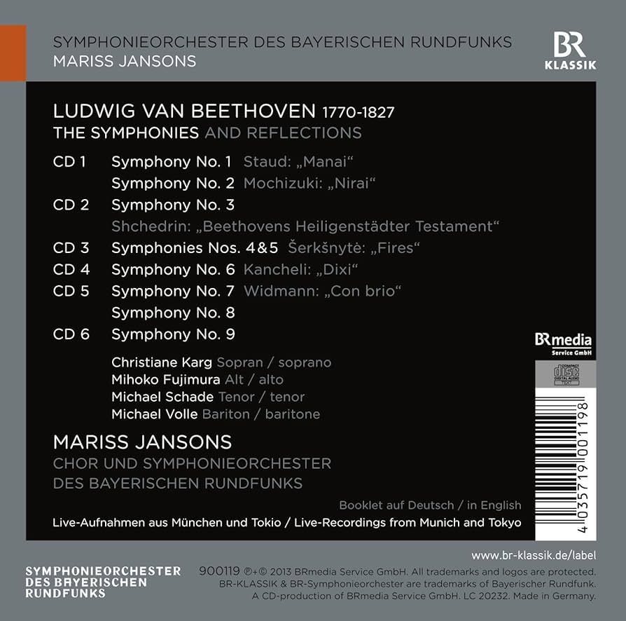 Amazon.co.jp: マリス・ヤンソンス&バイエルン放送響 ベートーヴェン