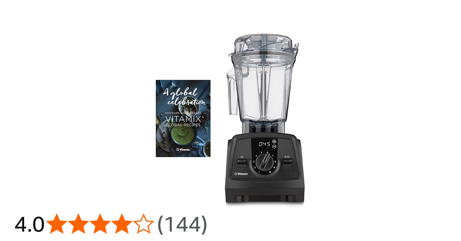 Amazon | 【公式】Vitamix V1200i ブラック ミキサー 限定特典付き 1台