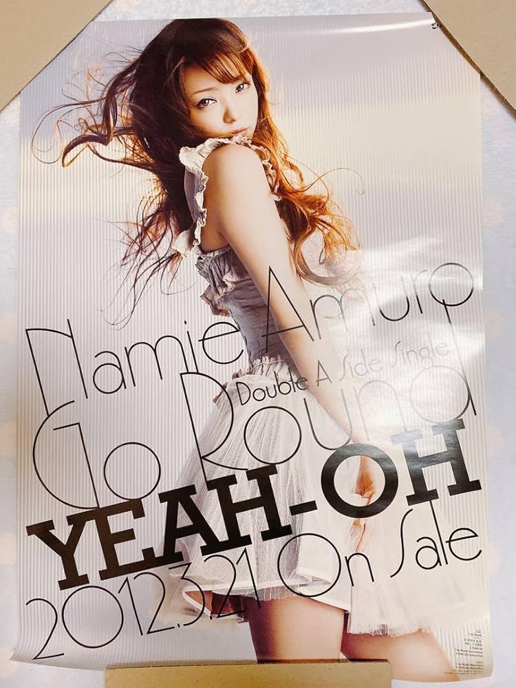Amazon.co.jp: 安室奈美恵 ポスター Go Round YEAH-OH : おもちゃ