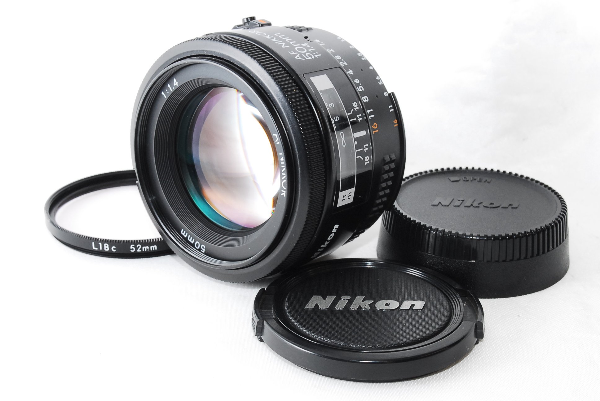 Amazon.co.jp: Nikon ニコン AF NIKKOR 50mm F1.4 : Electronics