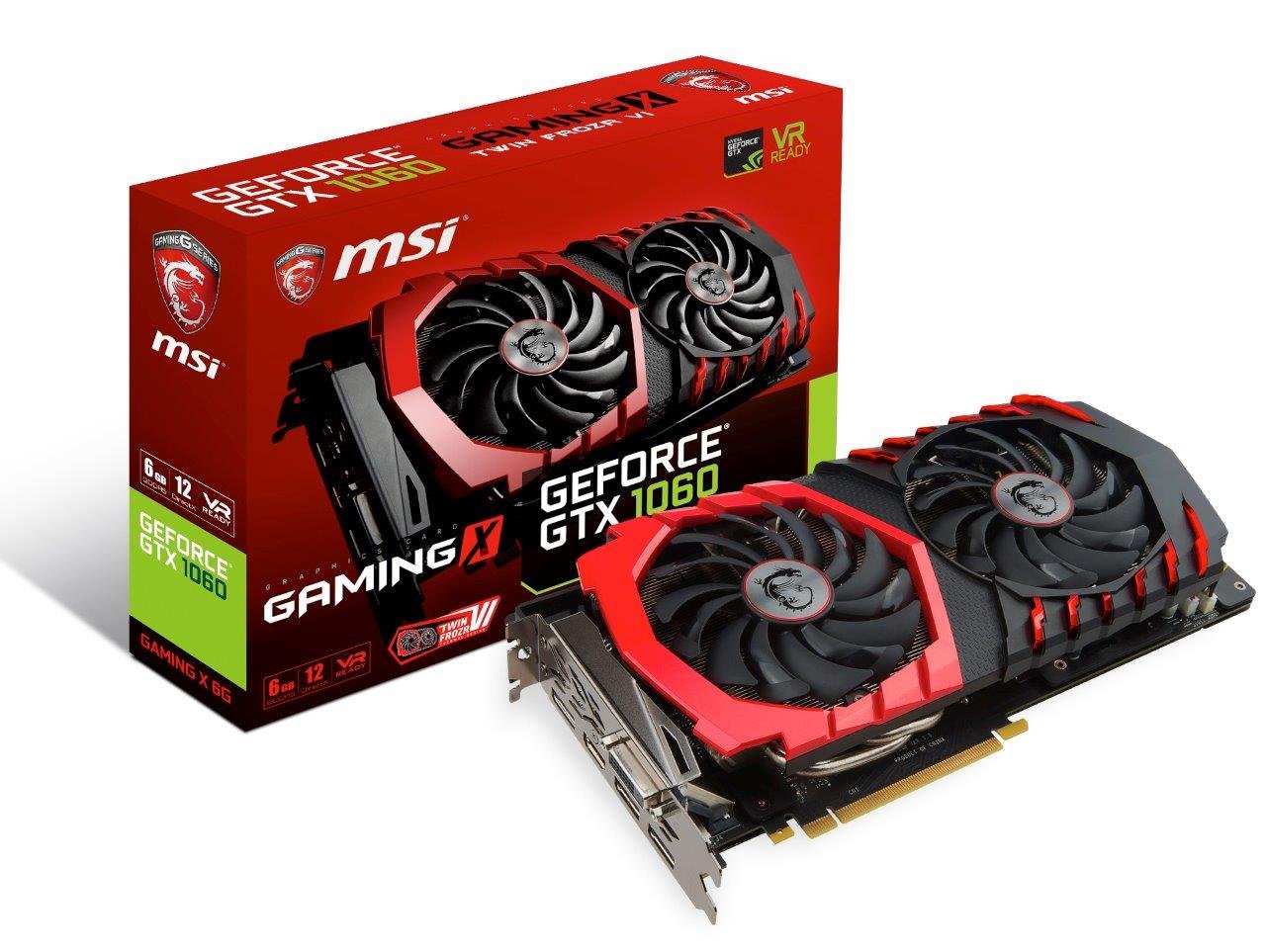 Amazon.com: msi Gaming GeForce GTX 1060 6GB GDDR5 DirectX 12 VR