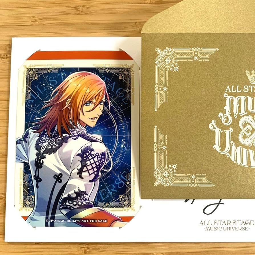 Amazon.co.jp: うたプリ神宮寺レン 直筆サイン 招待状 ASS MUSIC