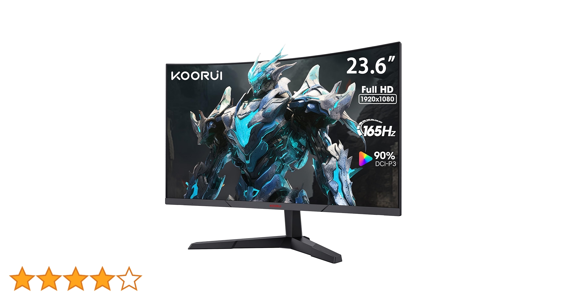 KOORUI 24E6C ゲーミングモニター 24インチ koorui モニター24」の人気