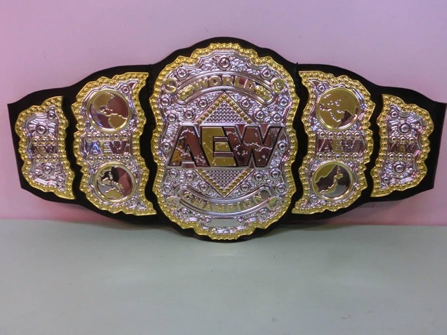 Amazon.co.jp: AEW 世界座 レプリカ チャンピオンベルト クリス
