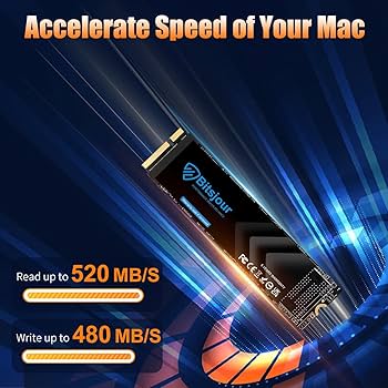 Amazon.com: Bitsjour 512GB Internal SSD Replacement for Apple