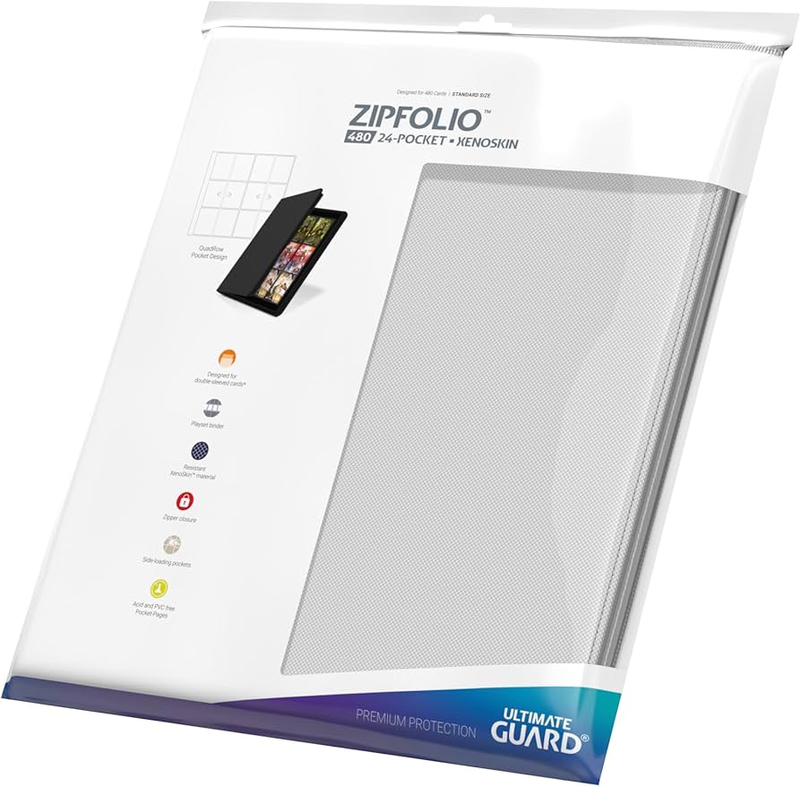 Amazon.com: Ultimate Guard Zipfolio 480 – 24 Pocket XenoSkin