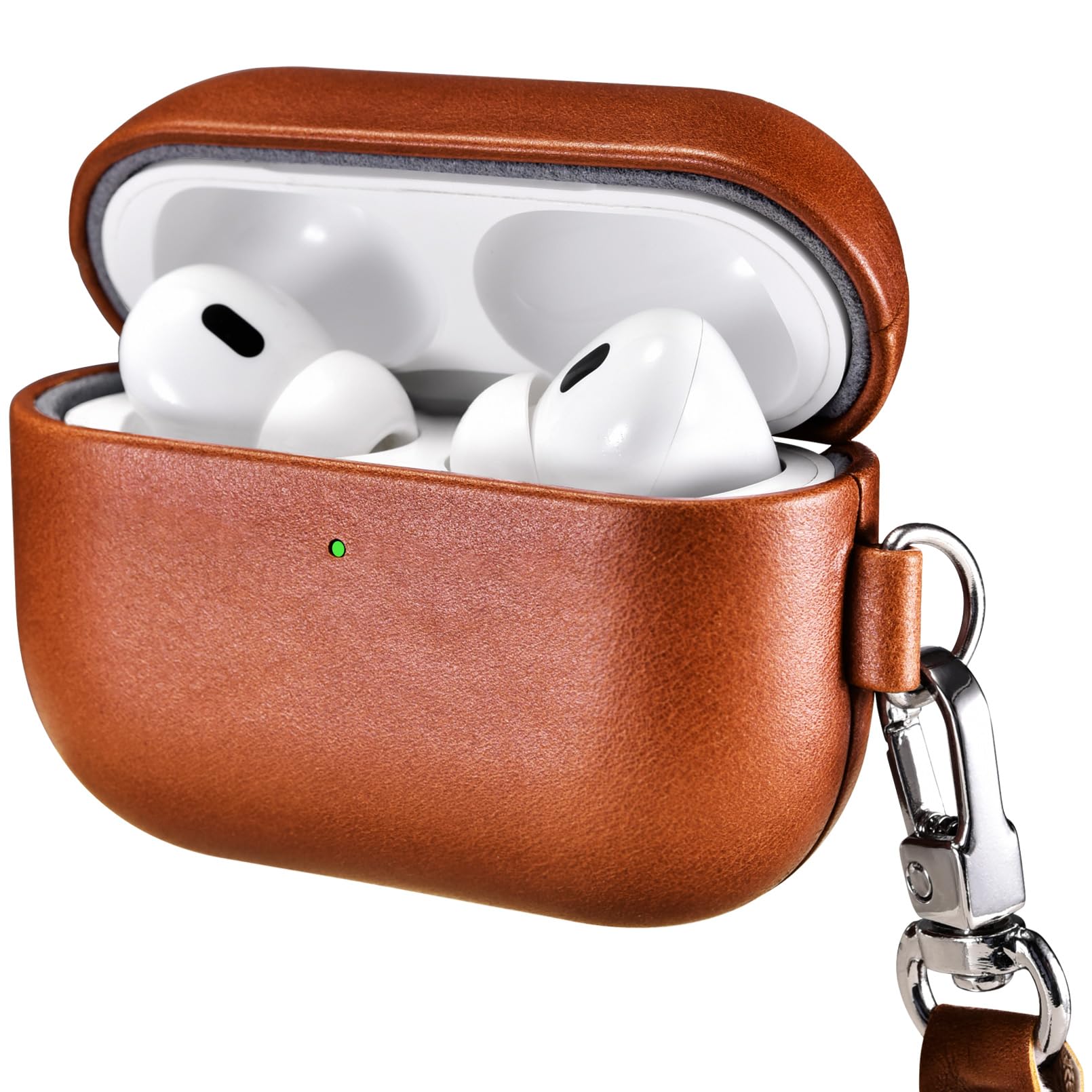 Amazon | AirPods Pro 3 用ケース 本革レザーケース (2025年9月発売
