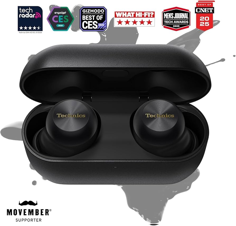 Amazon.com: Technics Reference Class Hi-Fi Wireless Earbuds, Dolby
