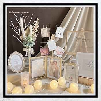 Amazon.co.jp: 限定32ウェルカムスペースミールヘーデン風結婚式春婚H