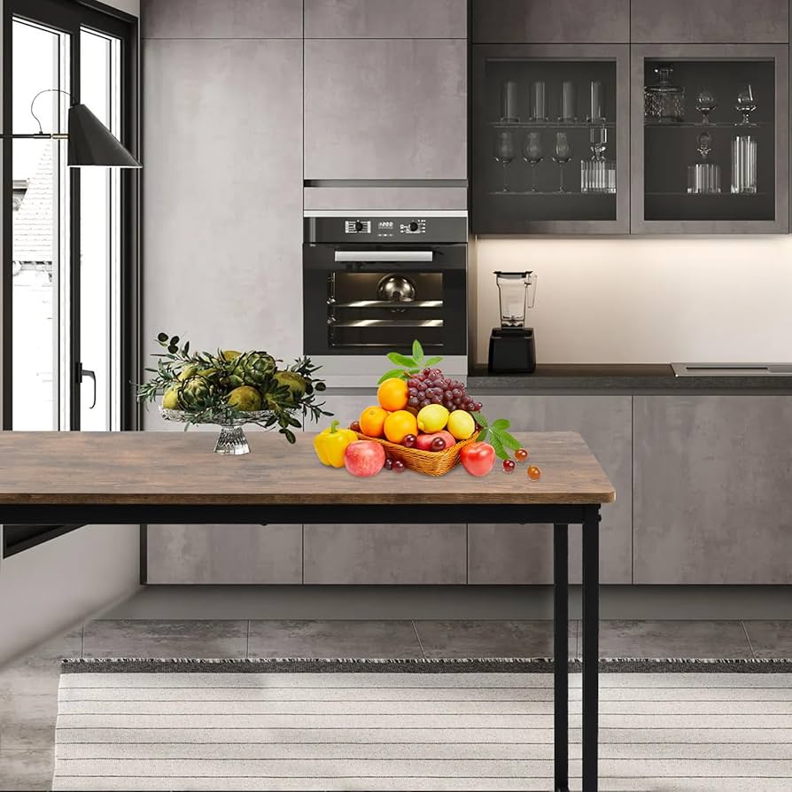 Amazon｜Deenziilix 44.5インチ バーテーブル バー高さパブテーブル