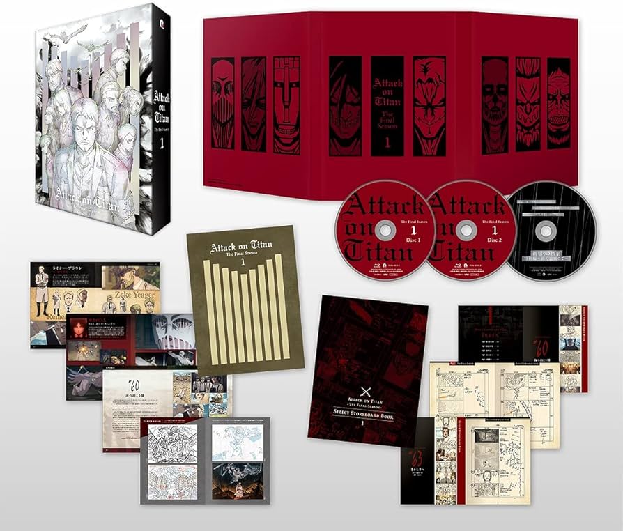Amazon.co.jp: 「進撃の巨人」The Final Season 第1巻(初回限定DVD