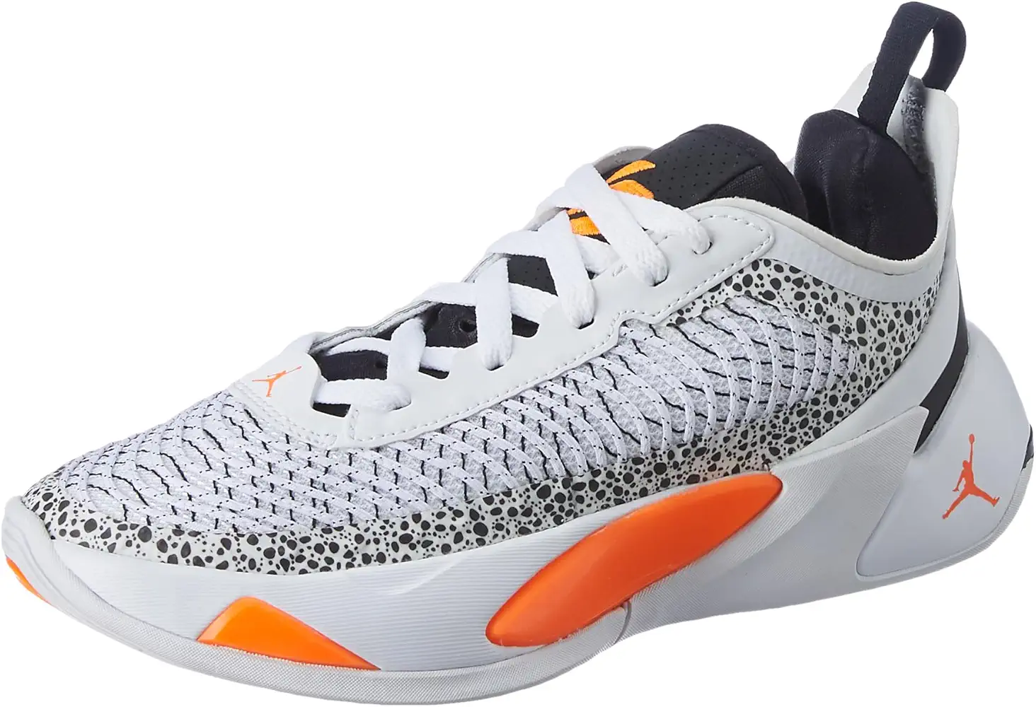 Buy Jordan Luka 1 (GS)-White/Total ORANGE-BLACK-DQ6513-108-3UK at