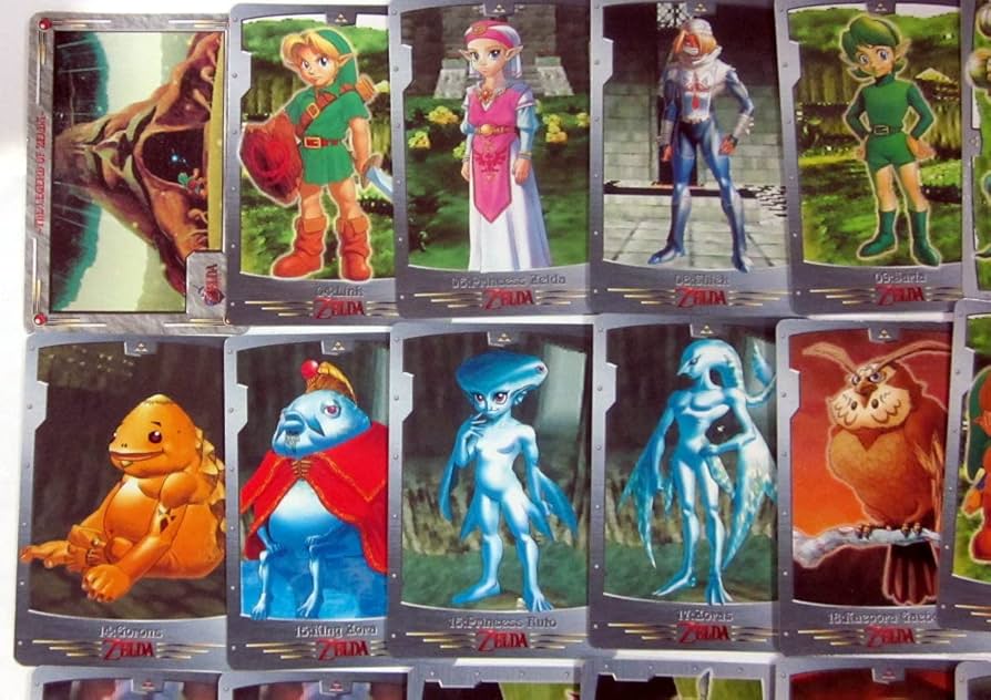 Amazon.co.jp: カードダス ゼルダの伝説 時のオカリナ ノーマル36枚