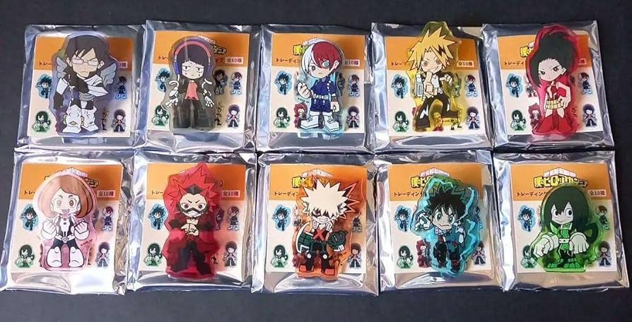 Amazon.co.jp: 7700 ヒロアカ 爆豪勝己 等アクリルクリップ 全10種