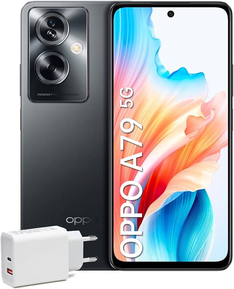 OPPO A79 5G 8 + 256 GB, Android akıllı telefon, sözleşmesiz, 90 Hz