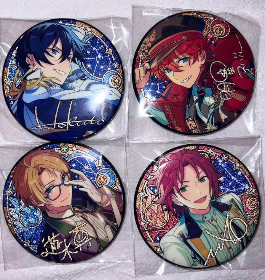 あんスタ 星之所向 星の向こう缶バッジ 中国缶バッジ あんスタ 鳴上嵐