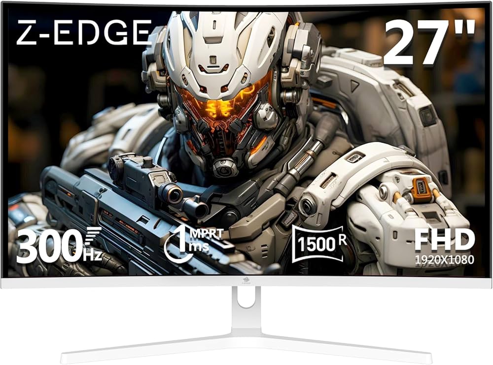 Amazon.co.jp: Z Z-Edge(ゼロエッジ) 27インチ ゲーミングモニター 超