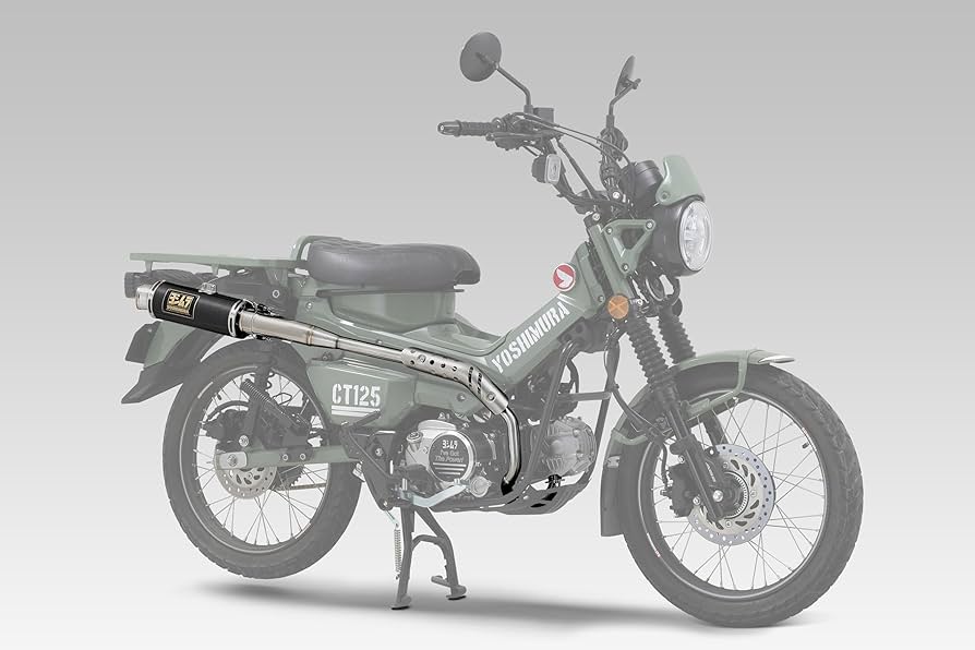 Amazon | ヨシムラ(YOSHIMURA) フルエキゾースト CT125 (23) 機械曲 GP