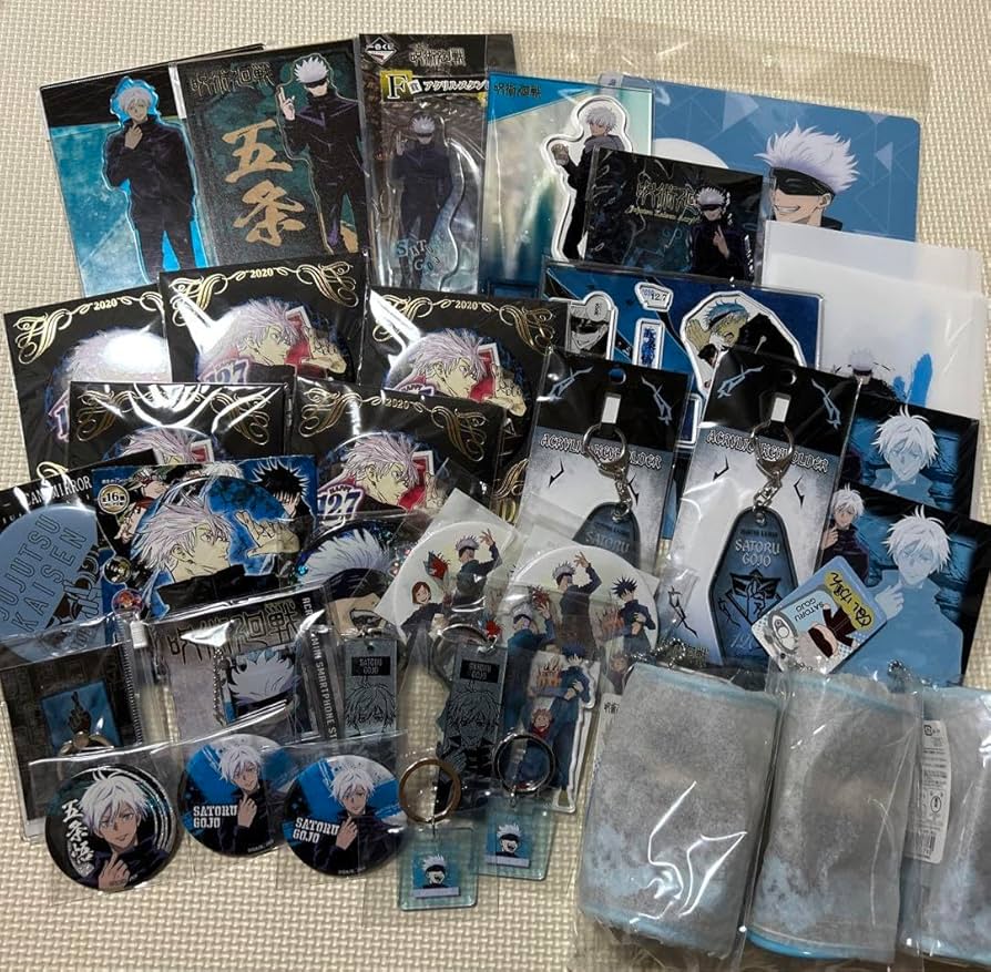 Amazon.co.jp: 呪 廻 五条悟 推し活グッズ タオル・アクスタ・缶バッチ