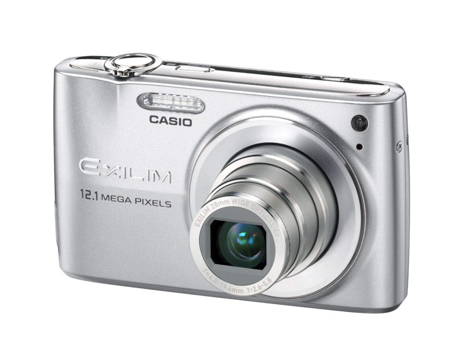 Casio Exilim EX-Z400 Digital Camera - Silver (12.0MP, 4x Optical