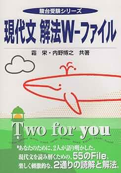 現代文解法W-ファイル (駿台受験シリーズ大学入試攻略) | 霜 栄 |本