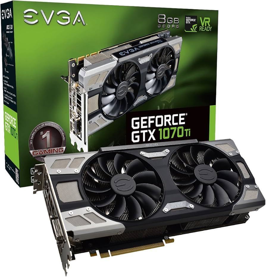 Amazon.com: EVGA GeForce GTX 1070 Ti FTW ULTRA SILENT GAMING, 8GB