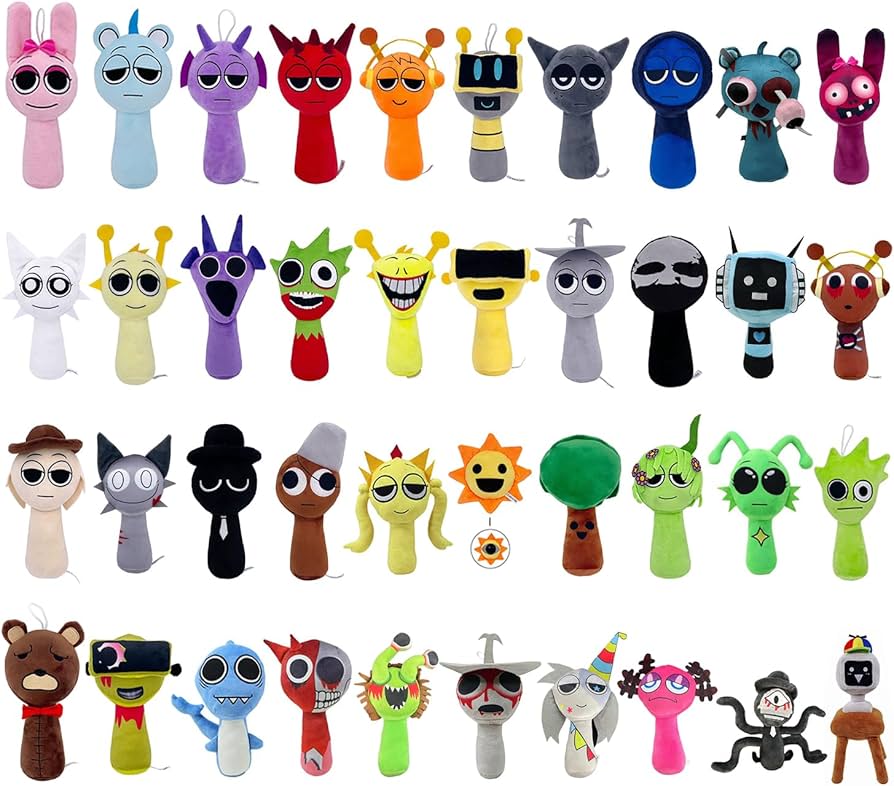 Amazon.co.jp: HOMANY スプランキー ぬいぐるみ 人形 ドール【選べる8