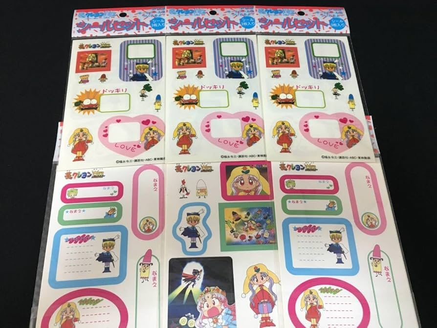 Amazon.co.jp: アマダ 夢のクレヨン王国 シールセット 6パックセット