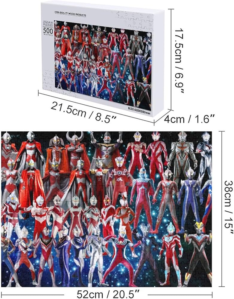 Amazon.co.jp: ジグソーパズル ウルトラマン ファミリー コレクション