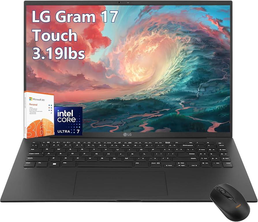Amazon.com: LG-gram Laptop-17 inch Touchscreen 2.5K - Intel Core