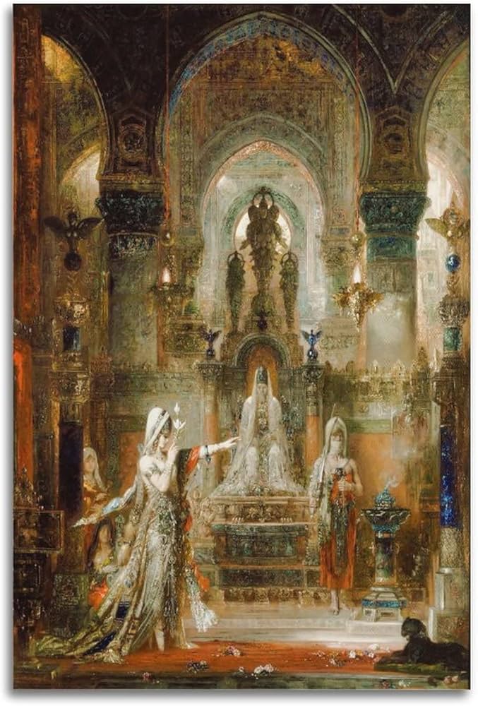 Amazon.co.jp: Gustave Moreauギュスターヴ・モロー(ヘロデの前で踊る