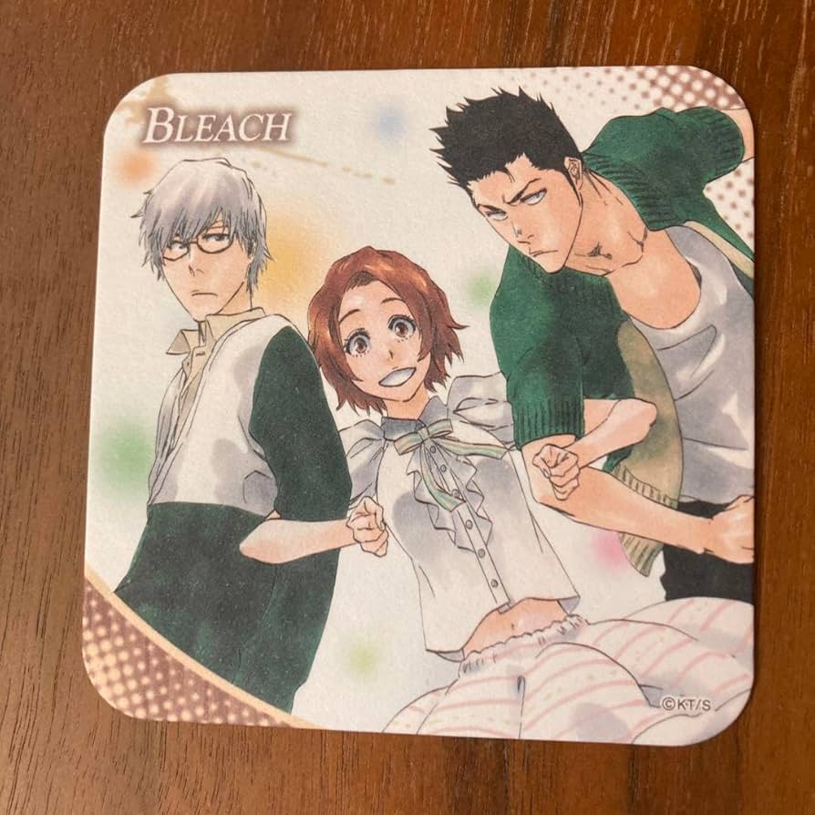 Amazon.co.jp: BLEACH アートコースター 黒崎一心 黒崎真咲 石田竜弦