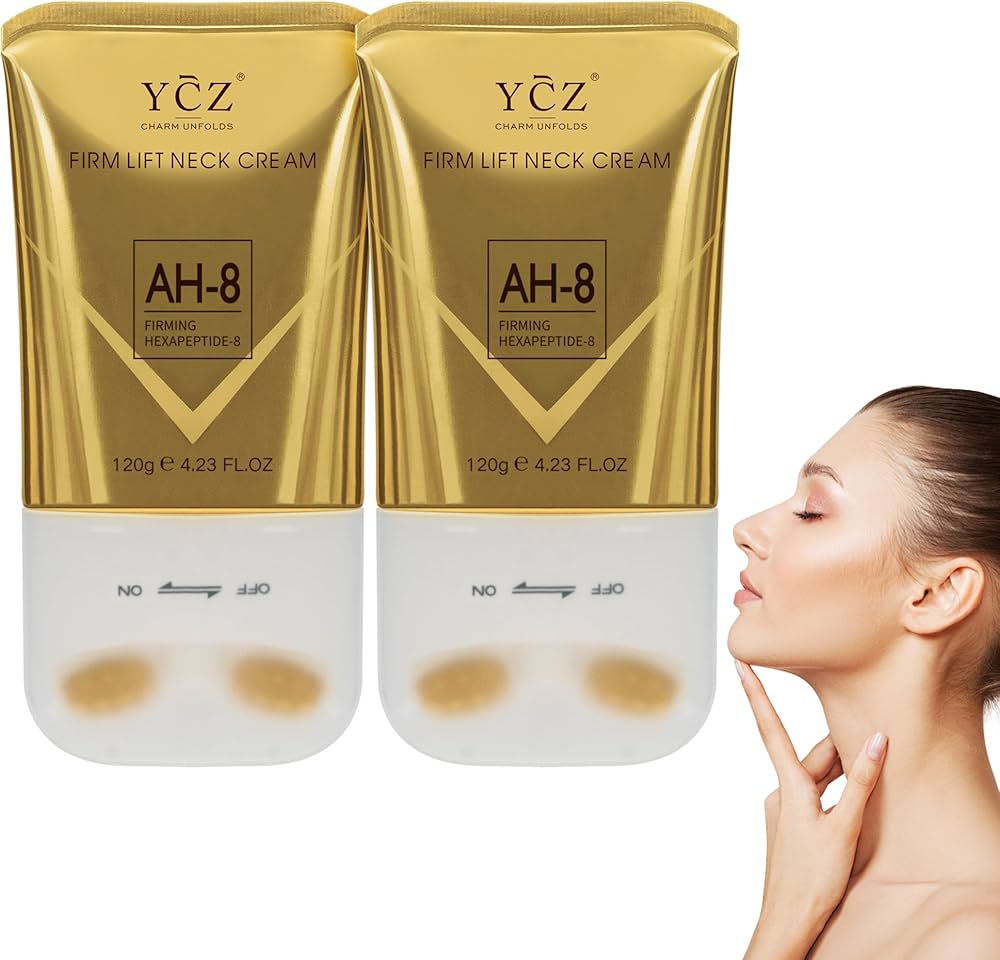 Ycz Ah8 Firming Neck Cream, Reduces Neck Lines, Moisturizes