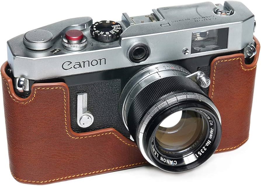 Amazon.com : for Canon P Case, BolinUS Handmade Genuine Real