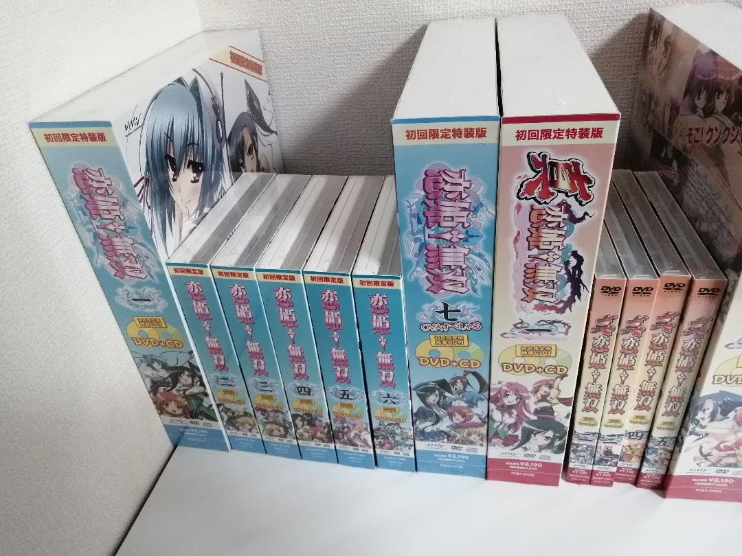 Amazon.co.jp: 恋姫 無双 + 真+ 乙女大乱 初回限定版 DVD 全21巻セット
