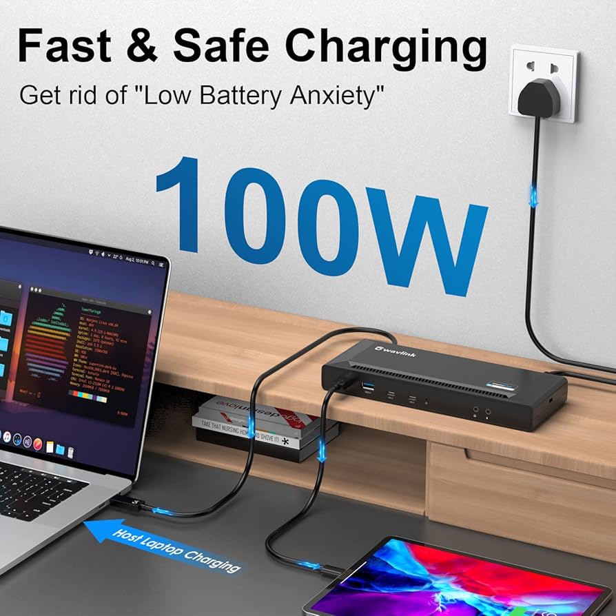 Amazon | WAVLINK USB-C Ultra 5Kユニバーサル ドッキング