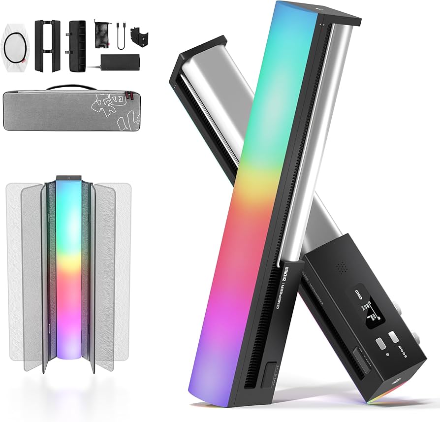 Amazon.com : ZHIYUN CINEPEER C100 100W RGB Stick Light LED APP