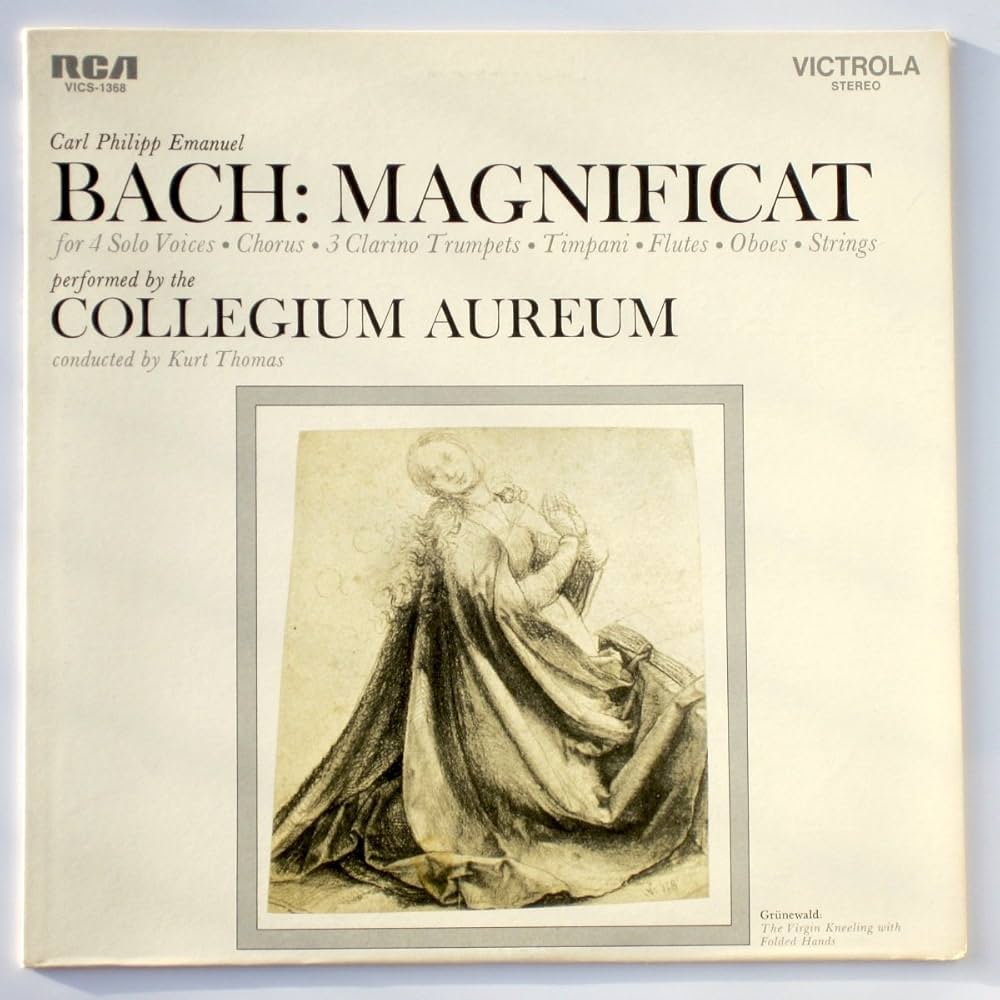 Amazon.com: Carl Philipp Emanuel Bach: Magnificat for 4 Solo