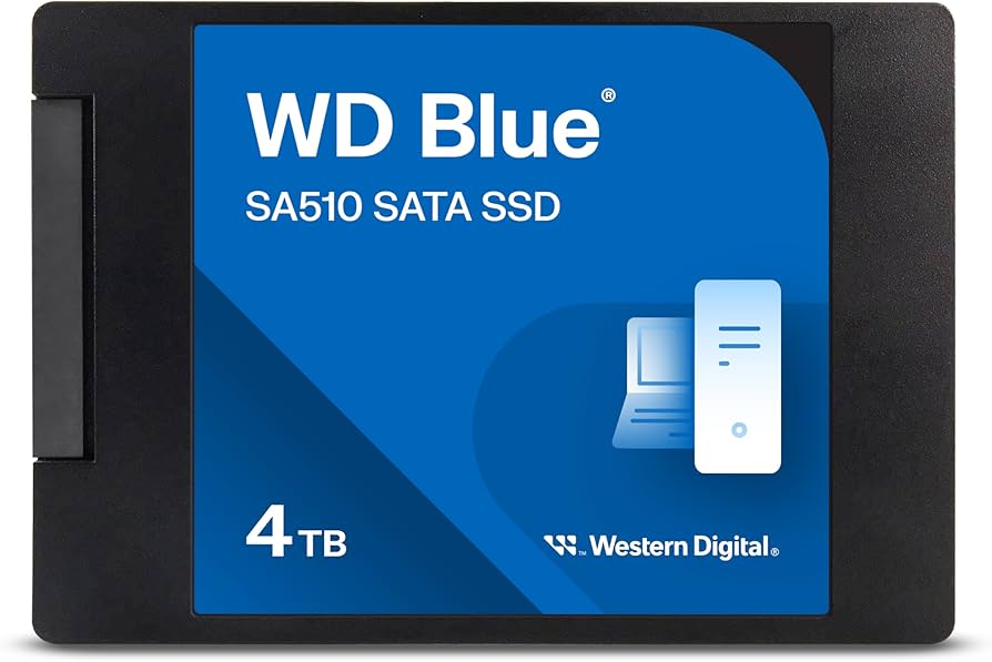 Amazon.com: Western Digital 4TB WD Blue SA510 Internal Solid State