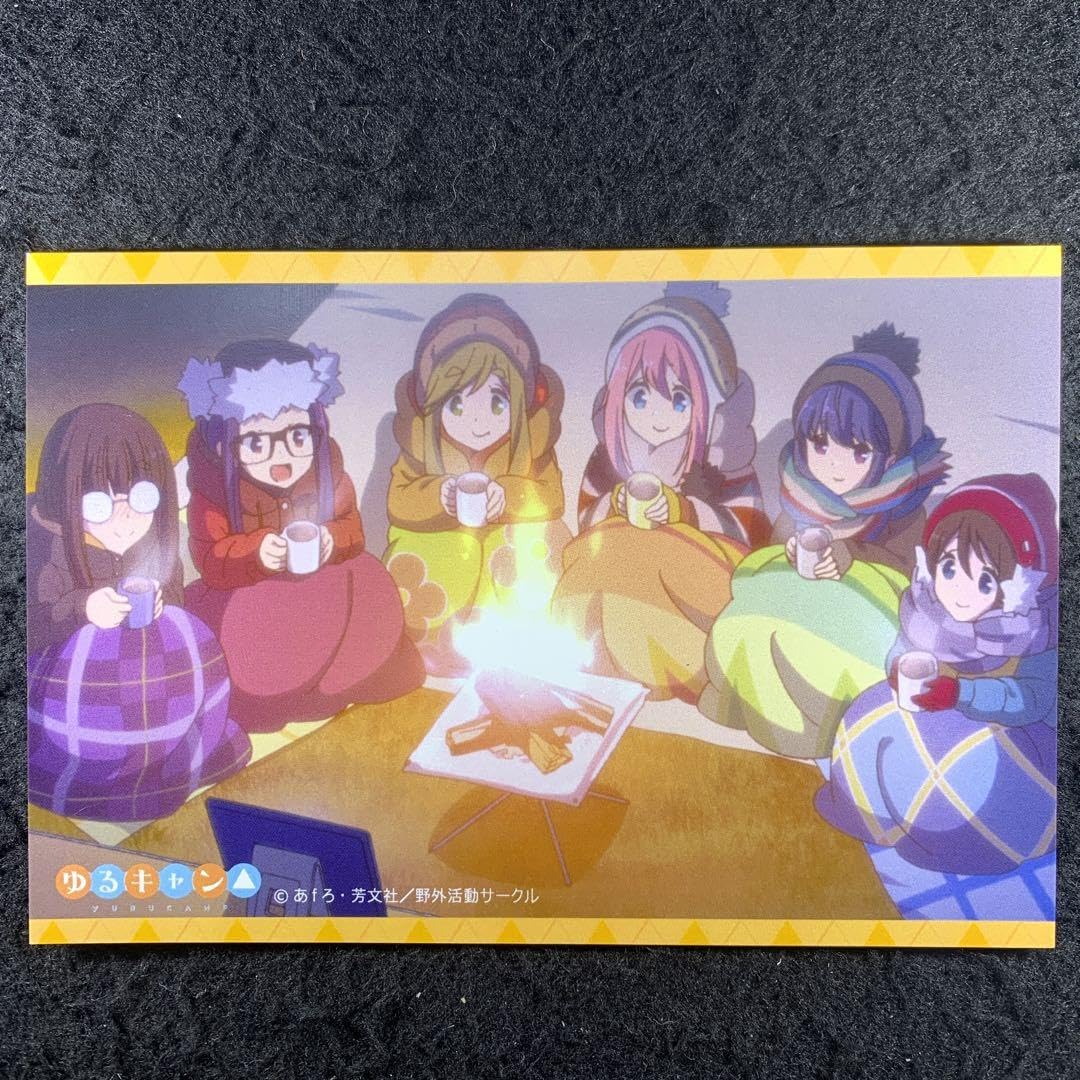 Amazon | ゆる キャン△ 集合 ポストカード イ カード A6サイズ