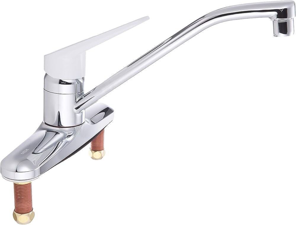 Amazon | LIXIL(リクシル) INAX シングルレバー混合水栓 ホワイト SF