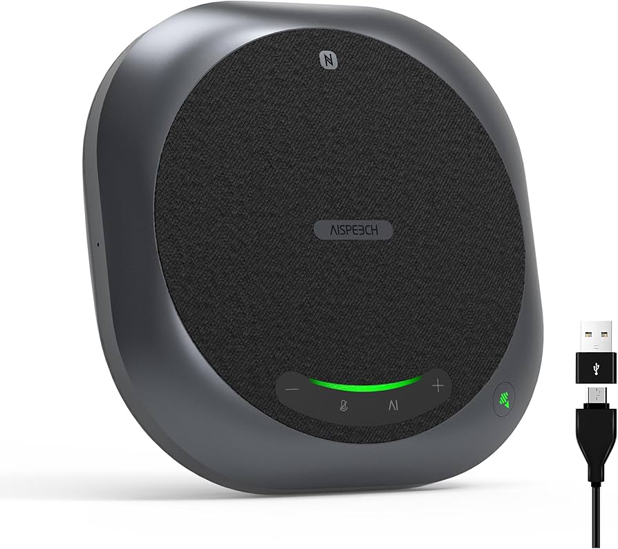 Amazon.co.jp: AISPEECH スピーカーフォン M6 会議用マイクスピーカー